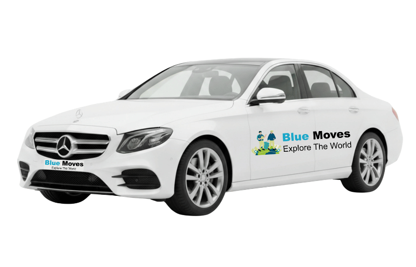 Mercedes Benz E Class Blue Moves